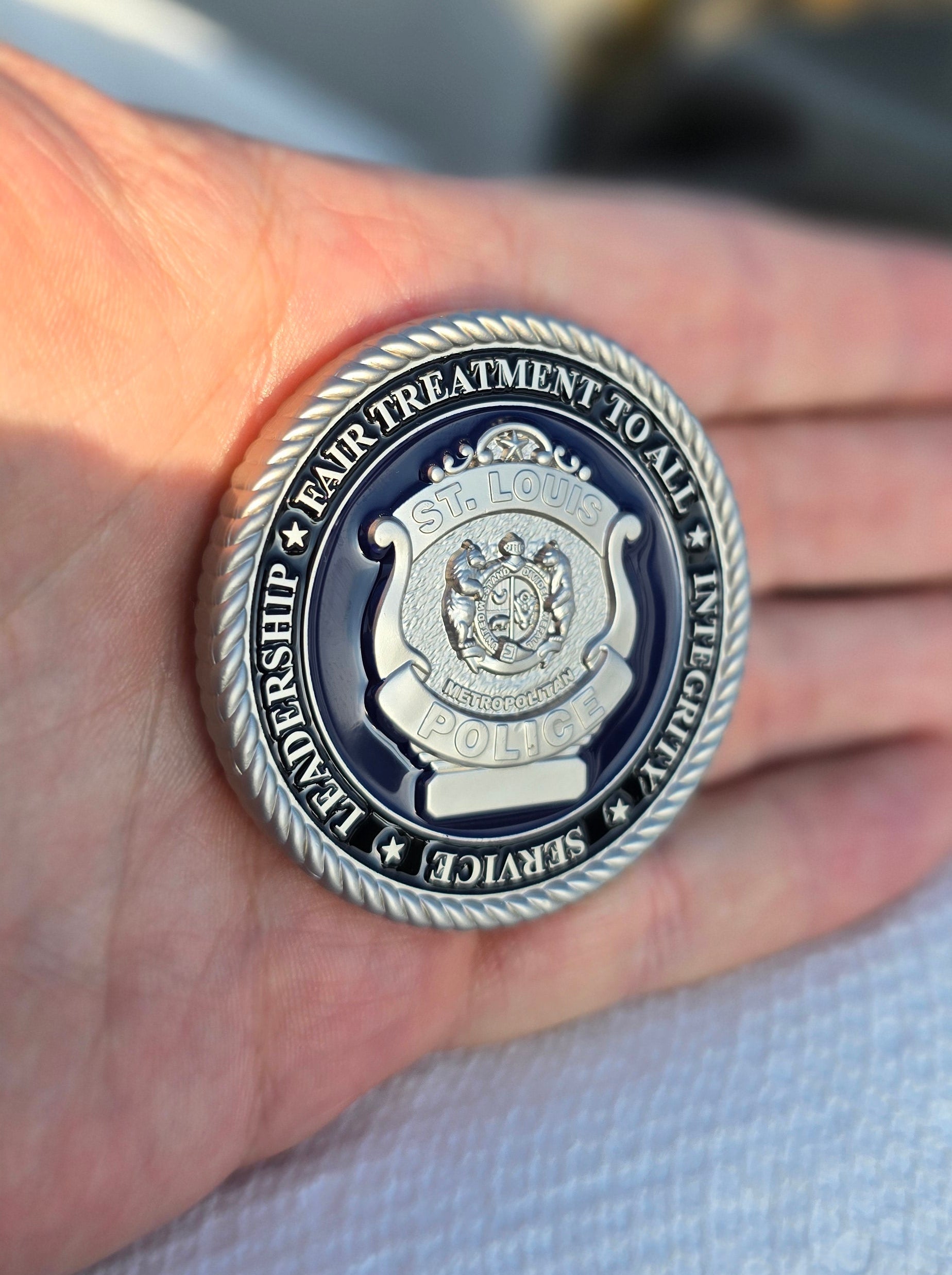 2026 SLMPD PO Coin 2.25 inches HEAVY