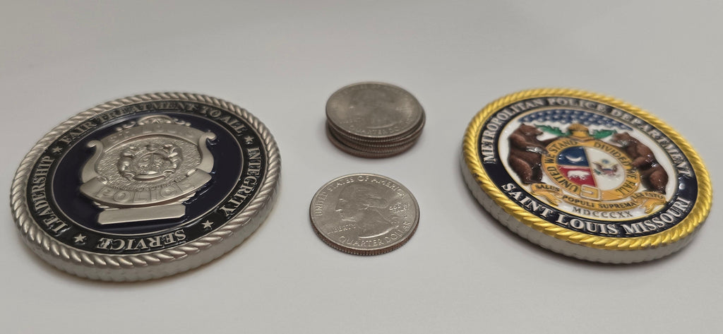2026 SLMPD PO Coin 2.25 inches HEAVY